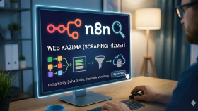 n8n üzerinden otomatik web kazıma sistemleri kurarım