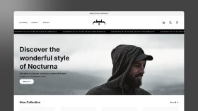 Nocturna - Landing Page