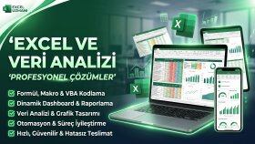 Excel'de tüm işlemleri yaparım
