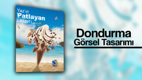 örnek dondurma görseli tasarımı