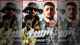 Wegh x CASHFLOW afiş çalışması "9mm"