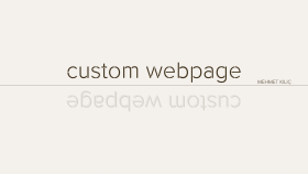 ihtiyacınıza göre özelleştirilmiş web sitesi yapabilirim