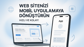 web sitenizi mobil uygulama haline getirebilirim