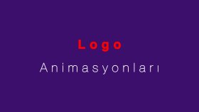 Bazı After Effects Intro Logo