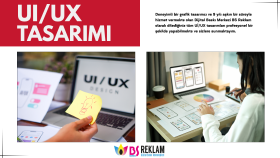 profesyonel bir şekilde UX/UI tasarımlar yaparım