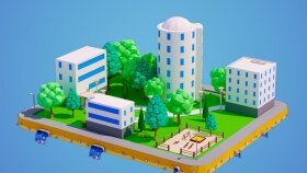 3D Low Poly