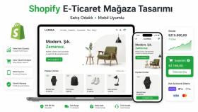 "satışa hazır, profesyonel Shopify mağazanızı kurabilirim