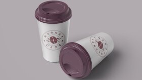 Magnet Cafe Mockup Tasarımı