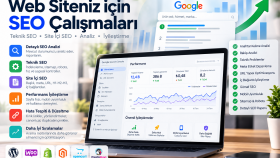 web sitenizin teknik ve site içi SEO çalışmalarını yaparım