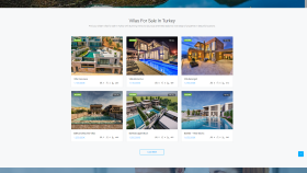 Lüks Villa Satış Sitei İçin Web Tasarım ve Kurulum Hizmeti