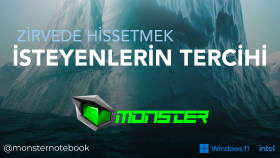 Monster Notebook çalışması