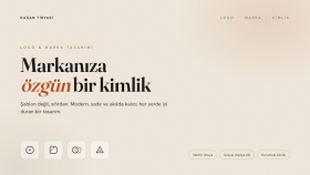  markanız için modern ve özgün logo tasarlarım