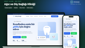 Gülüş Diş Kliniği - Konsept Web Sitesi