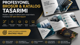 profesyonel broşür ve katalog tasarımları hazırlarım