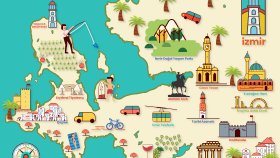 Turist Haritası İzmir