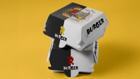 R Burger - Burger Kutu Tasarımı