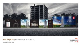 BİLBOARD RAKET PARAPET VE DIŞ MEKAN TASARIMLAR