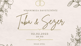 Davetiye Tasarımı
