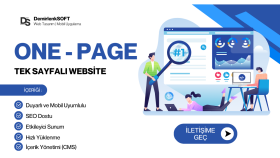 sizin için tek sayfalık ( one-page ) site yapabilirim