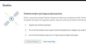 Google Play Console'da testlerinizi yapabilirim