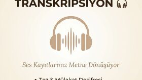 her türlü içeriği yazıya çeviriyorum