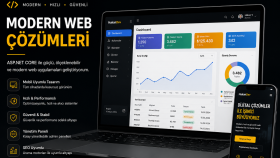 modern web yazılımları geliştiririm