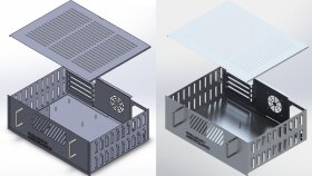 solidworks ile profesyonel sheet metal tasarımları yapıyorum