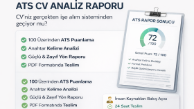 CV’nizi ATS sistemine göre analiz edip puanlarım
