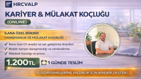 online kariyer ve iş görüşmesi danışmanlığı yapıyorum