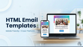 HTML email template hazırlarım