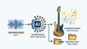 Yapay Zeka ile Parçaya Özel Elektro Gitar Solosu