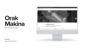 Orak Makina Web Tasarım Çalışmamız