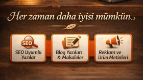 sizin için tamamen özgün seo uyumlu makale yazabilirim