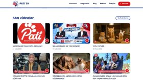 Pati TV | WordPress ile Televizyon Kanalı Sitesi