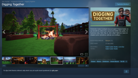 Kendi oyunum Digging Together - Steam