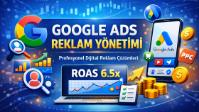 satışlarınızı arttırmaya yönelik Google Ads reklam kurarım