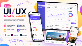 arayüz - UI/UX - tasarımı yaparım