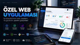 işletmenize özel web uygulaması geliştiririm