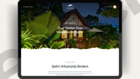 bungalov işletmeleri için websitesi & sipariş paneli yaparım