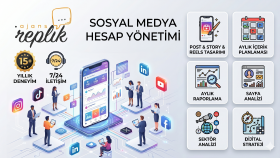 sosyal medya hesaplarınıza aylık içerik planı oluştururum