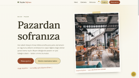 Zeytin Sofrası — Modern Restoran Web Sitesi