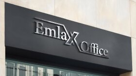 Emlax Office logo tasarımı.