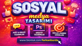fikirleri yaratıcı sosyal medya görsellerine dönüştürürüm