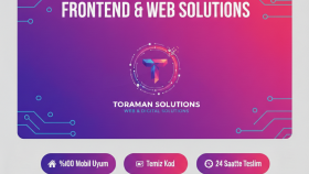 modern ve mobil uyumlu frontend web sayfaları kodlarım