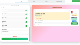 Sipariş Yönetim ve Takip Sistemi (HTML tabanlı)
