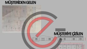 elde çizdiğiniz planlarınızı Autocad'de kurallı çizebilirim