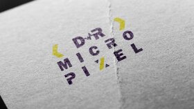 DR.MICROPIXEL Logo Çalışması