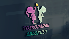 Tozkoparan Anaokulu'na Özel Logo Tasarımı Yapıldı.