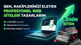 rakiplerinizi eleyen profesyonel web siteleri tasarlarım