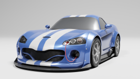 Dodge Viper Araba Tasarımı